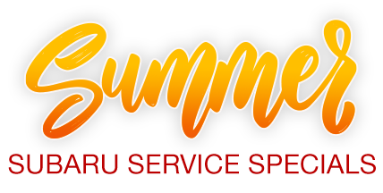 Summer Subaru Service Special